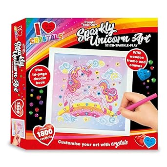 Love Crystals: Create Your Own Sparkly Unicorn Art