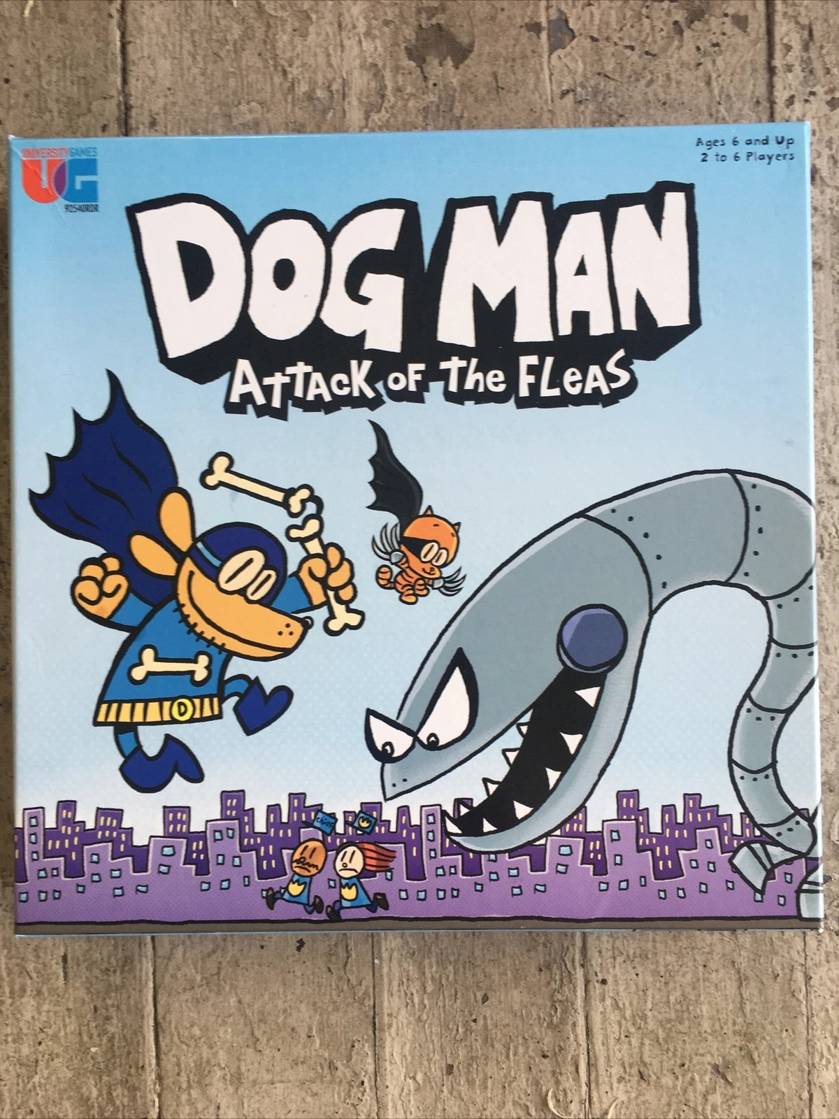 Dog Man Attack of the FLEAS Board Game