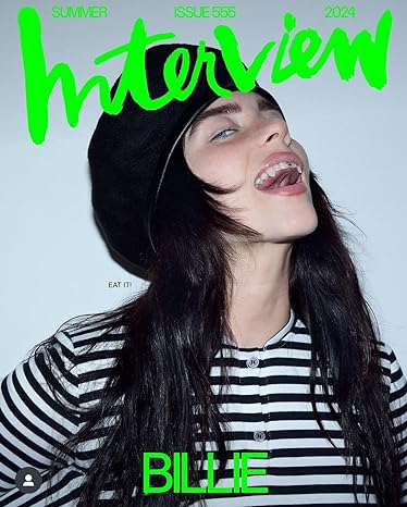 Interview Magazine Summer Issue 2024 Billie Eilish