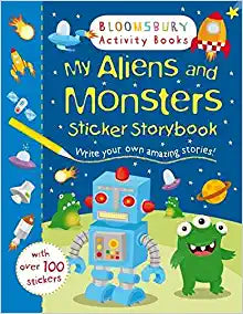 My Aliens and Monsters Sticker Storybook (Sticker Storybooks)