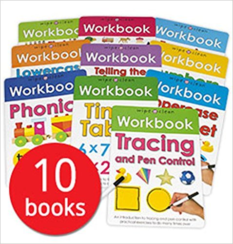 Learn to Write Wipe-Clean Workbook Collection  10 Pack
