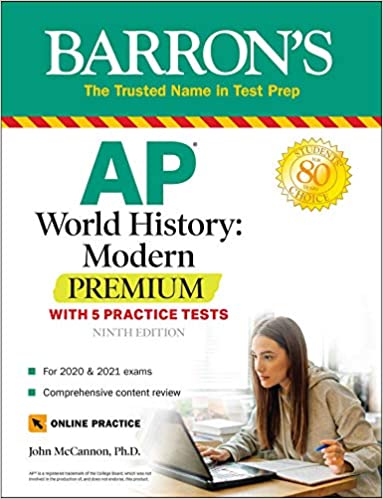 AP World History: Modern Premium: With 5 Practice Tests (Barron's AP)